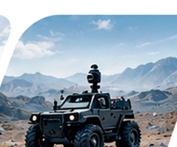 Ground robot navigating mountain terrain